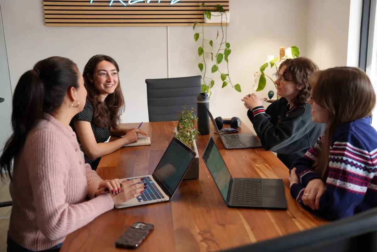 TREND PR interns at work