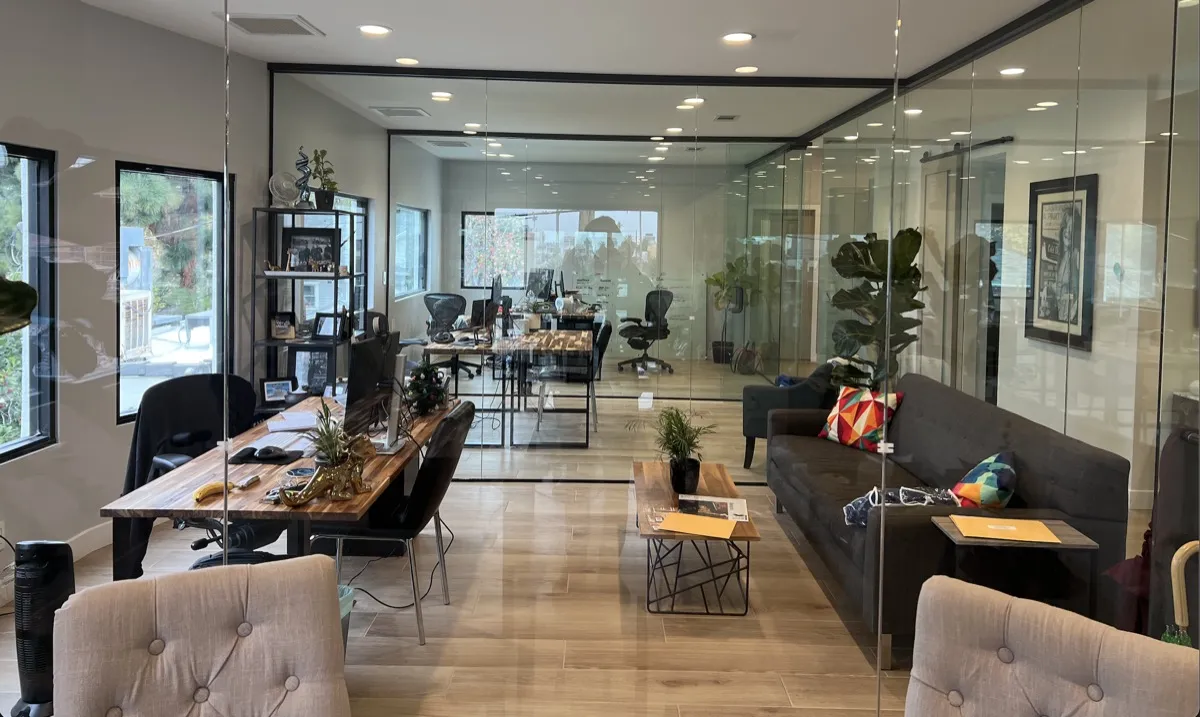 Inside the TREND PR office